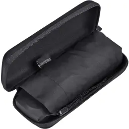 Serendipio Salem Recycled PET Compact Umbrella with EVA Pouch Case Open